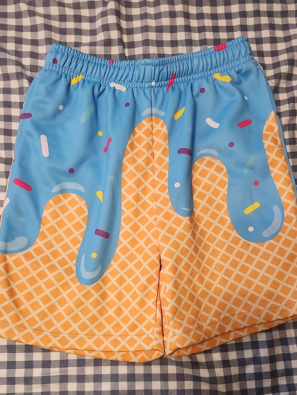 Baseball DRIP ICECREAM shorts Size Medium Boys 10/12